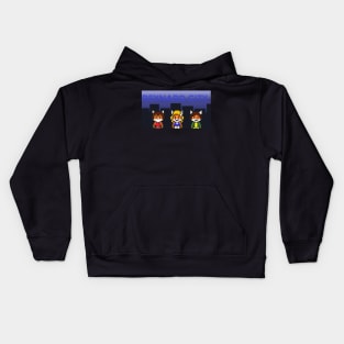 Reynard City pixel art (Animeartistmii) Kids Hoodie